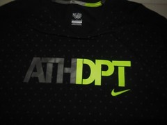 Nike Hybrid Attack AOP Raglan T Shirt Black Cotton Spandex ATH DPT 426482 Large