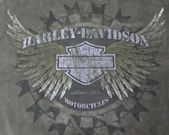 Men Large Lot of 4 T Shirts Hawaii – Nukehead – Harley – America Short Sleeve