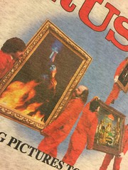Moving Pictures 1981 Vintage Tour T-SHIRT FREE SHIP USA