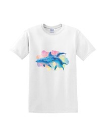 T-shirt small to 3xL DOLPHIN UNDERSEA rendezvous sealife beach nautical fun