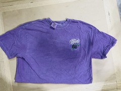XL Comfort Colors Men’s Dr Pepper Blackberry (LIMITED) Logo T-Shirt Embroidered
