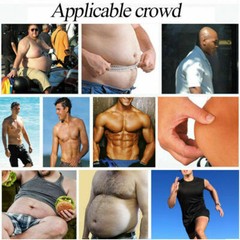 Fajas Para Hombres Faja Reductora De Hombre Men Body Shapers Abdomen Control Tee