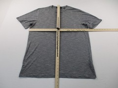 Travis Mathew Shirt Mens XL Gray Athletic Short Sleeve Golf Lightweight Casual