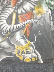 Vintage Mecca Streetwear All Over Print Crazy Elephant Safari T Shirt Size L