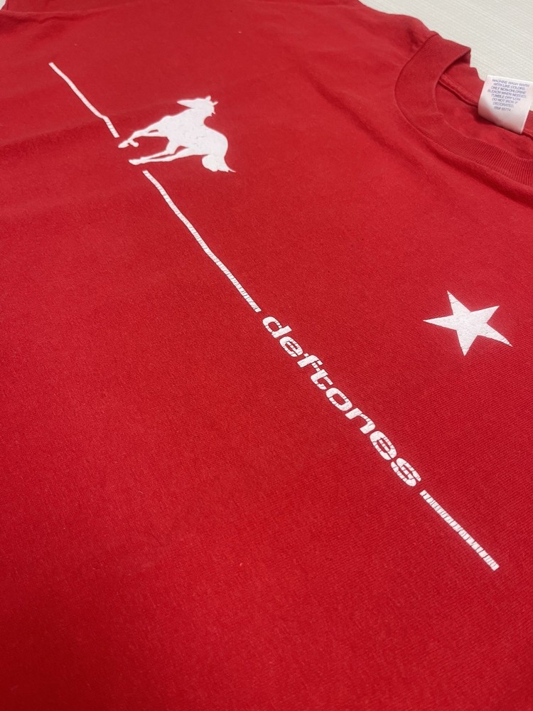 DEFTONES White Pony AUTHENTIC Shirt Vintage XL Ozzfest 1999