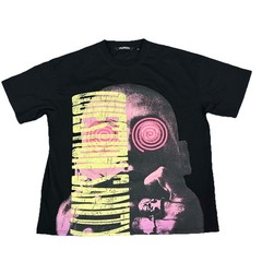 Valabasas Question Sanity All Over Print Shirt Men XXL Boxy Oversized Streetwear