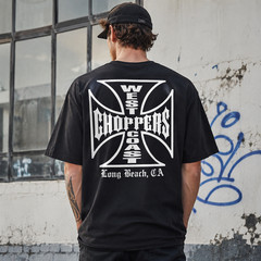 Men’S Trendy T-Shirt Featuring a Unique West Coast Choppers Letter Print shirt