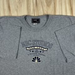 NBC Store T Shirt XL Grey NBC Experience Store Vintage USA Short Sleeve TV