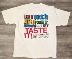 Vintage 90s 1994 Beavis and Butthead Taste Of Chicago Made In USA Size XL