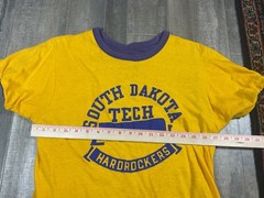VTG Champion 70s 80s South Dakota Tech Hard Rockers Reversible T Shirt Athletics