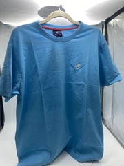 PACIFIC POLO CLUB MEN’S SHORT SLEEVE TEE SHIRT – SIZE: MEN L – CYAN