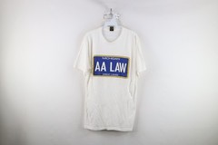 Vtg 70s 80s Mens Large University of Michigan Ann Arbor Law Lawyer T-Shirt USA