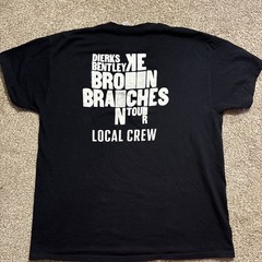 Dierks Bentley T-Shirt Broken Branches Tour 2025 (Black , XL)