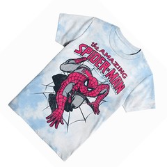Marvel Mens Spiderman Tie-Dye Shirt – Amazing Spiderman, Spidey, Wall Crawler –