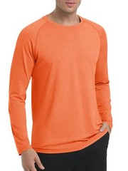 UPF50+ Men’s UV Skin Protection T-Shirts Long Sleeve Casual Beach Outdoor Shirts