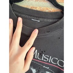 Vintage Eric Johnson Ah Via Musicom Tour Shirt Distressed Grunge Rock Tee L