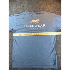 Tigerwear Collection Auburn Tigers Men XL Blue Pocket T-Shirt NCAA Graphic Tee