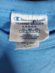 Champion Reverse Weave Men’s Shirt Size Large Dark And Light Blue T-shirt