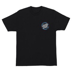 Santa Monica Airlines Natas Kaupas SCREAMING PANTHER Skateboard T Shirt BLACK