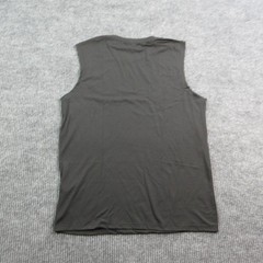 New York Shirt Mens M Black Sleeveless Muscle Summer Manfinity Graphic Tee NWOT
