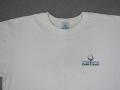 Vintage Caddyshack Shirt Mens Large L White Be The Ball Golf 90s Murray Bros