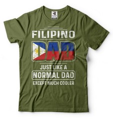 Filipino Dad Fathers day Gift T-shirt Mens Funny Shirt Father’s day Shirt