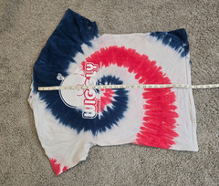 PIGGLY WIGGLY TIE DYED T-SHIRT SZ LARGE L PIG FRONT & PIG BACK JULY 4th