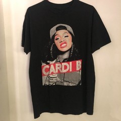 New Popular Cardi B Hip Hop Gift For Friends Black S-5XL Unisex Shirt SM103