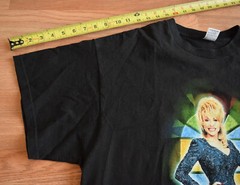 Vintage 2002 Dolly Parton Dollywood Tour Shirt Tee XL Country Willie Nelson Y2K
