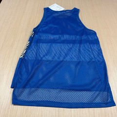 Vintage 90s Fishnet Tank Top Mesh Zebra Print Muscle Beach Medium men’s