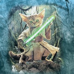 The Mountain Star Wars Theme Yoda Cat, Different Colors, Brand New, Men’s Sizes