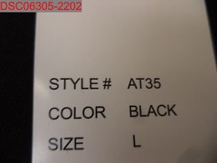NWT – Access Gold Label Men’s Black Crewneck T-Shirt, Size L AT35