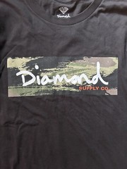 DIAMOND SUPPLY COMPANY BOX LOGO BLACK T-SHIRT LONG SLEEVES SIZE LARGE