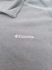 Columbia Sportswear T-Shirt Men XL Black Longsleeve Fleece Tee…#45683
