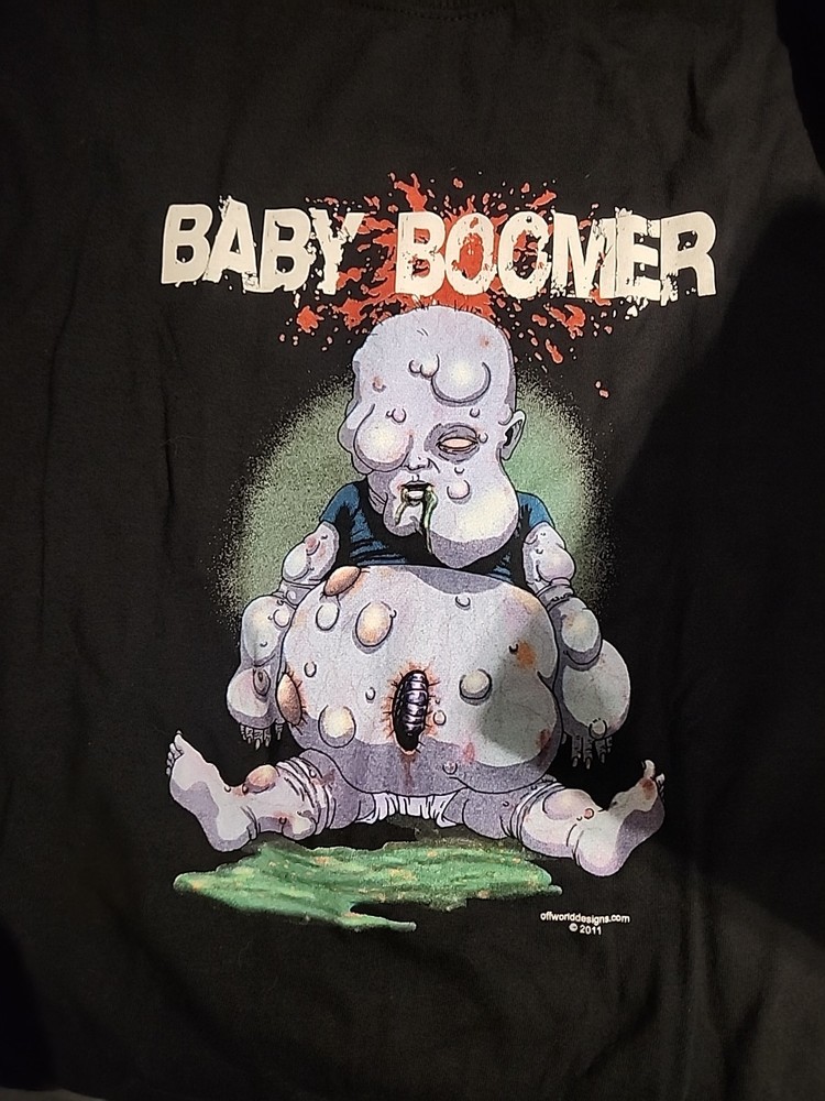 Left 4 Dead 2 Video Game Promo Baby Boomer PC Game T Shirt Size 3XL