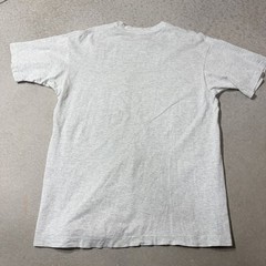 Vintage Single Stitch Pocket Shirt BVD Size Large Heather Grey White Made In USA