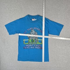 VINTAGE Work Sucks Men Shirt L My Take Home Pay Won’t Even Take Me Home READ