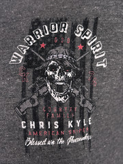 Howitzer Style Men’s T-Shirt Chris Kyle Valor Military Grunt MFG