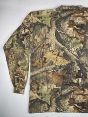 Vintage Ace Sportswear Realtree Camo Long Sleeve T Shirt Size XL Single Stitch