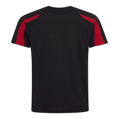 AWDis Just Cool Contrast Cool T-Shirt – Men Team Sports/Football Polyester Tee