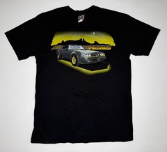 Vintage Top Heavy Pontiac Firebird Trans-Am Graphic T-Shirt Black Y2K | XL