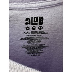 Alab Alien Peace Out Done With This Universe T-Shirt Adult Size XXL Purple