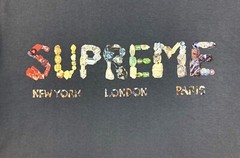 Supreme Crystals Tee Dark Slate Size M SS18 T-Shirt