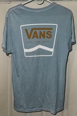Vans Shirt Mens Small Classic Fit Off The Wall Graphic Skate Tee Skateboarding