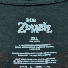 Rob Zombie Dragula Comic Book Hellbilly Deluxe Album Tee 2XL