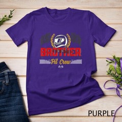 brother Pit Crew Birthday Party Race Car Racing Family T-Shirt Unisex T-shirt