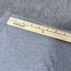 Hanes Comfort Fit Tagless Short Sleeve Casual T-Shirt Fit Men’s Size Medium Gray