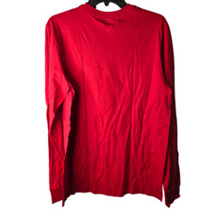 Nike Foil Franchise Just Do It Tee Red Long Sleeve Men’s T-shirt Size M NEW