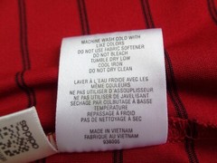 Adidas Climacool Shirt Men’s XL Red with Black Stripes Budweiser Logo