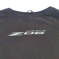 Chevrolet Corvette C8 Z06 Silhouette T Shirt Mens Large Black District